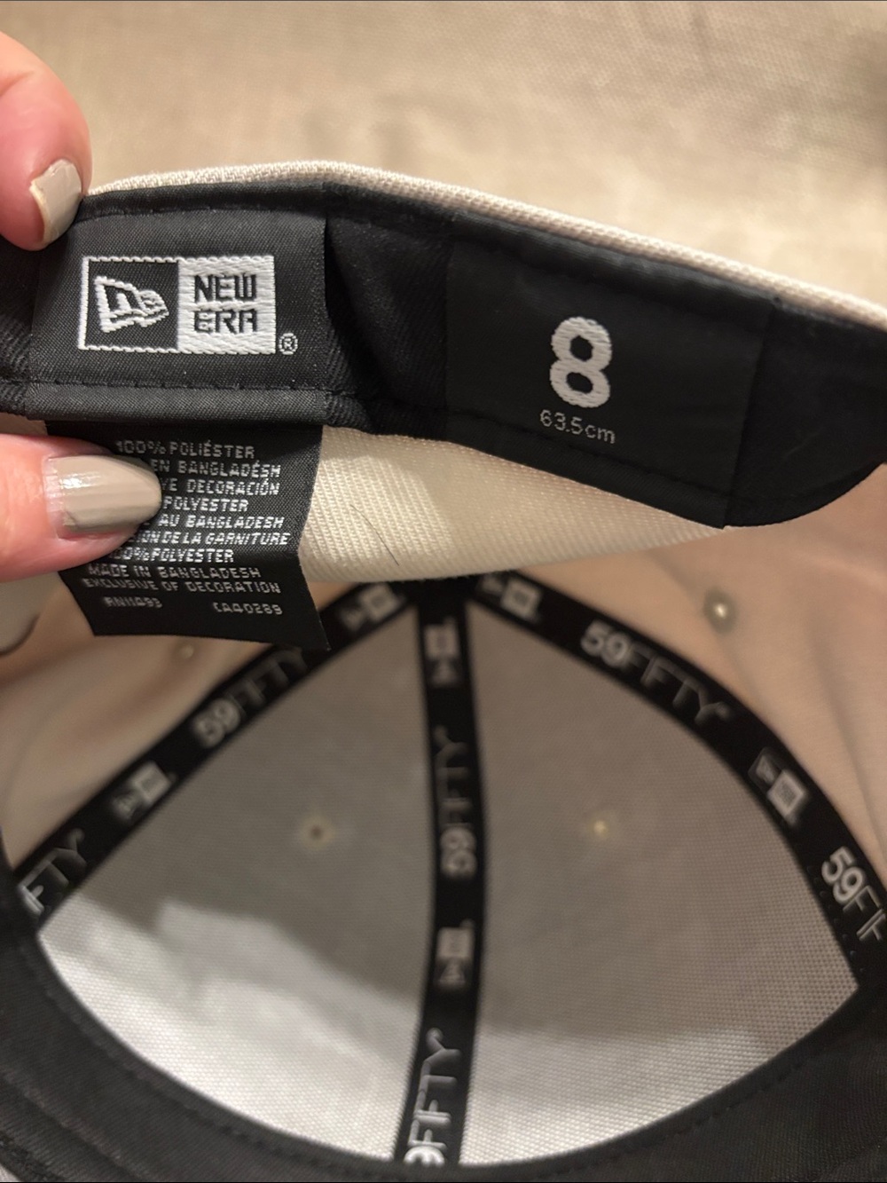 New Era 59Fifty NY Yankee Mama Embroidered Hat - Picture 6 of 8